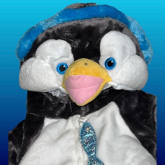 🎃 Adorable Penguin Costume Size 3-6 Months - Picture 1 of 4